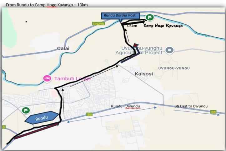 Camp Hogo Kavango روندو المظهر الخارجي الصورة